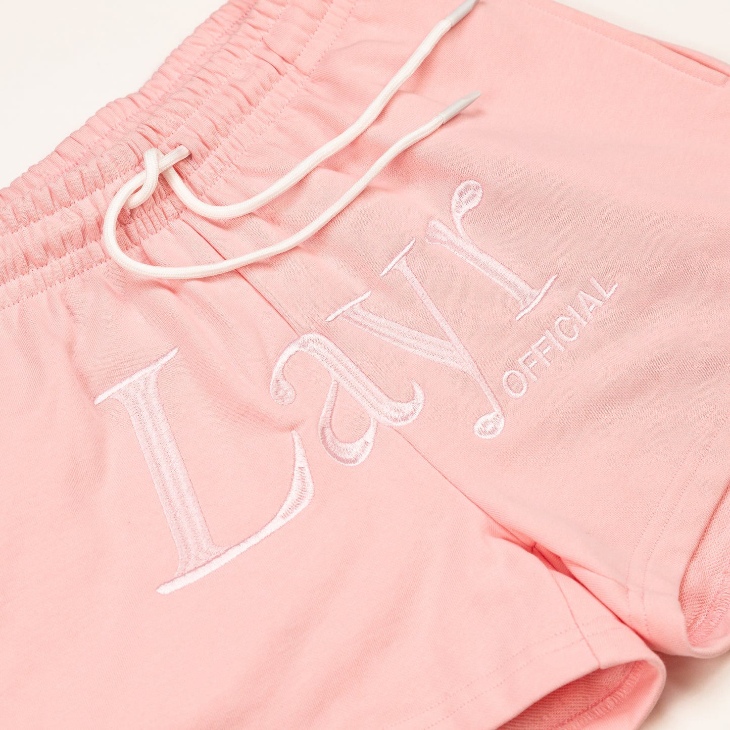Womens Layr Official Crop Short, Pink - Layr Official