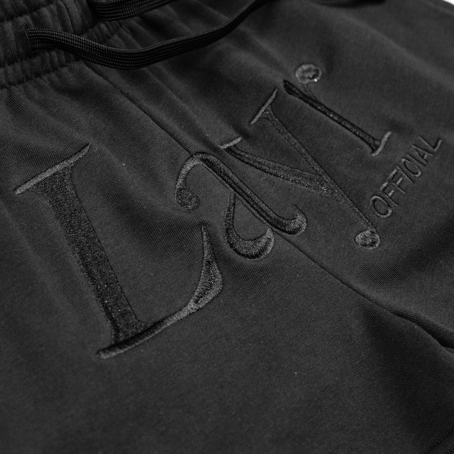 Womens Layr Official Crop Short, Black - Layr Official