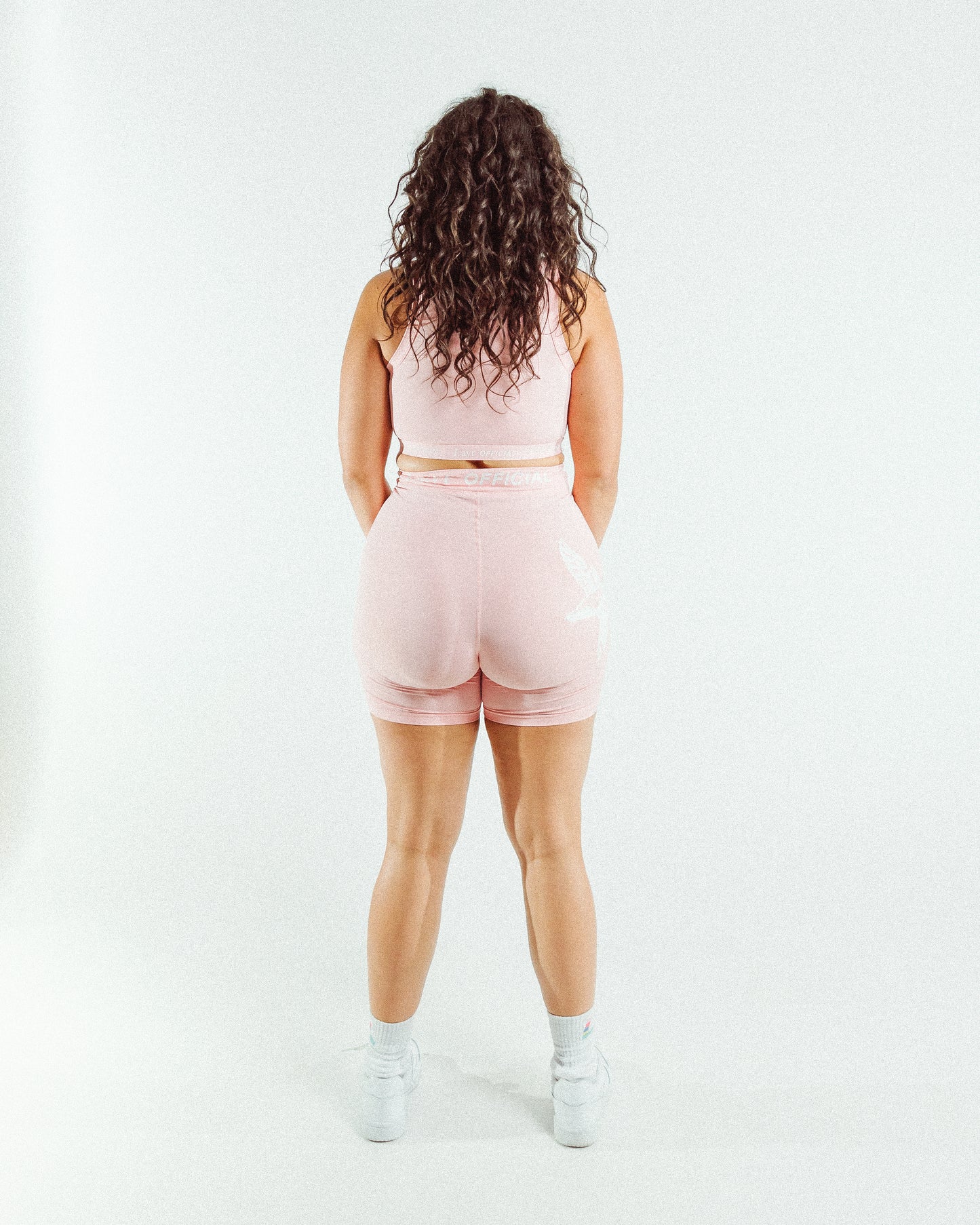 Womens Biker Short, Pink - Layr Official