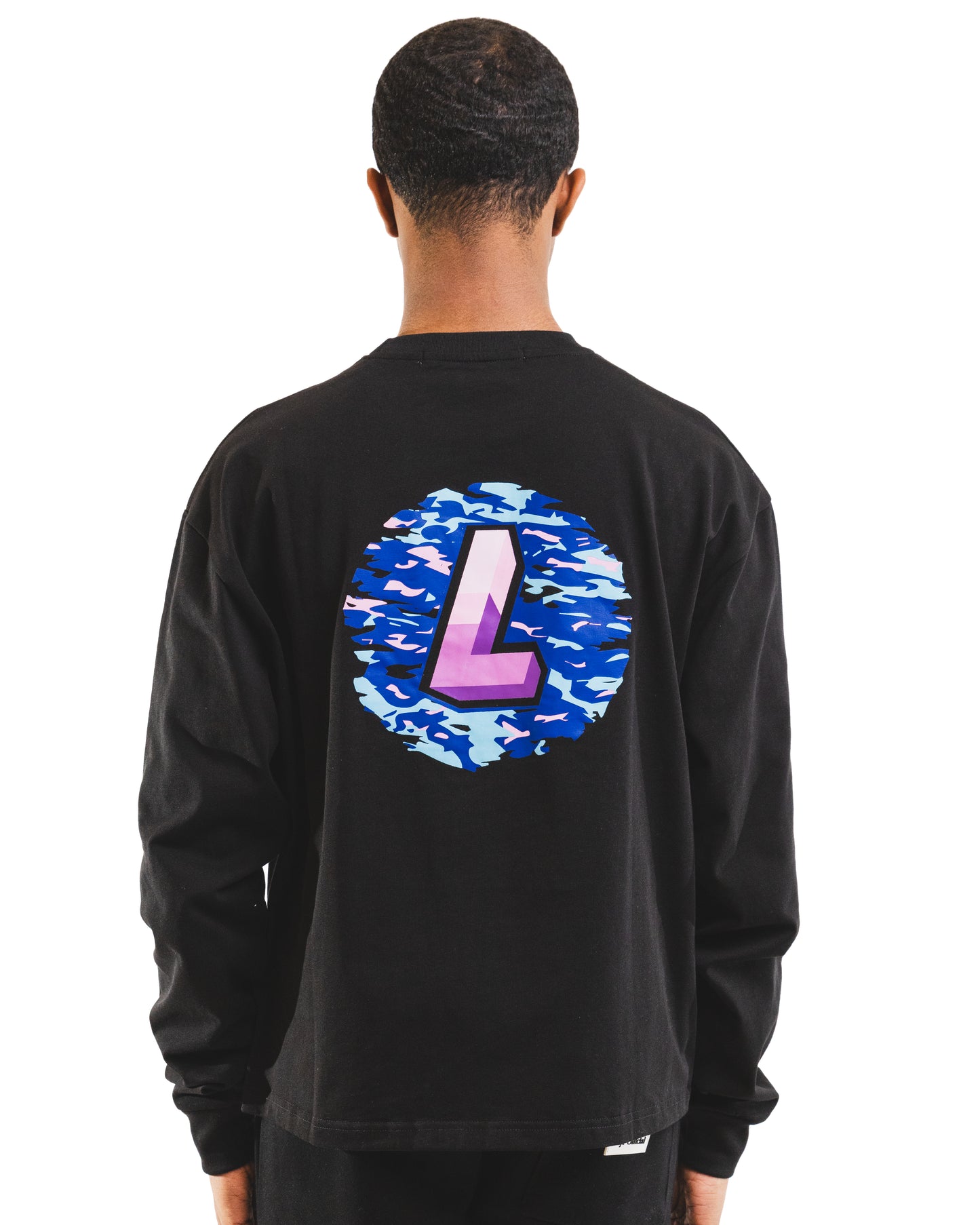 Wave Tech Long Sleeve Tee, Black