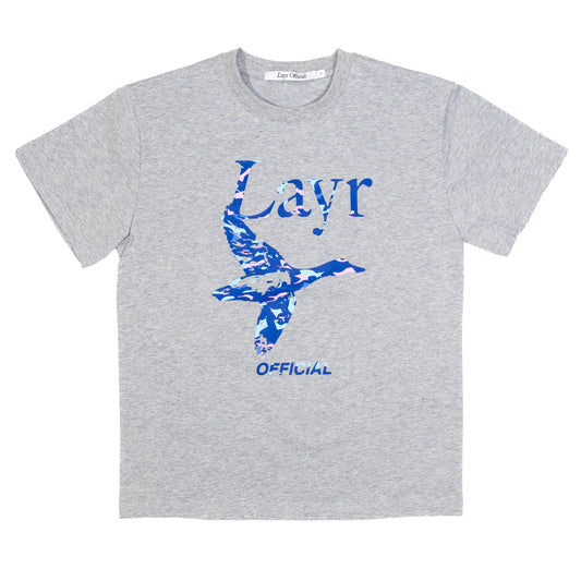 Wave Tech Flying Duck Tee, Heather