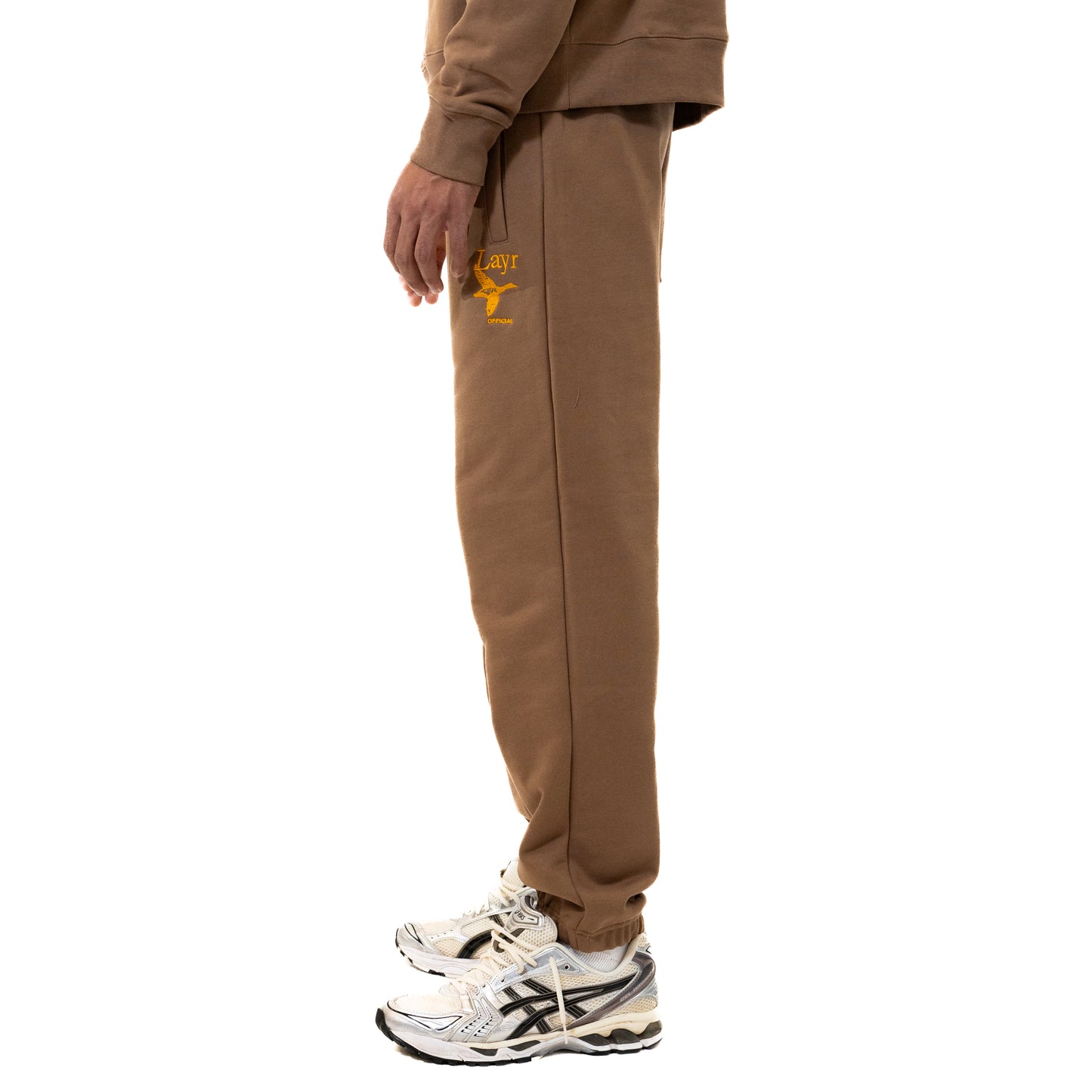 N2M Jogger, Brown/Orange - Layr Official