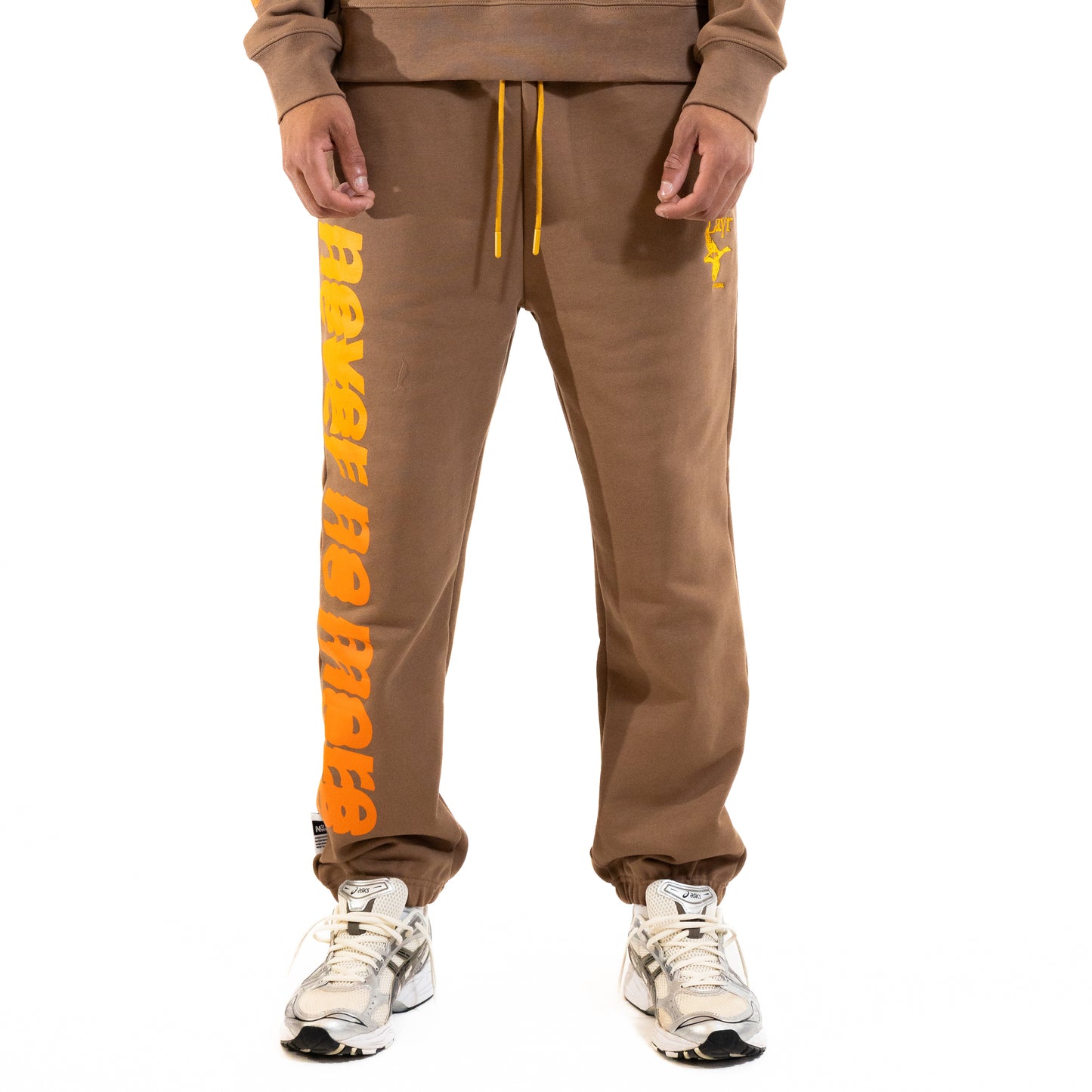 N2M Jogger, Brown/Orange - Layr Official