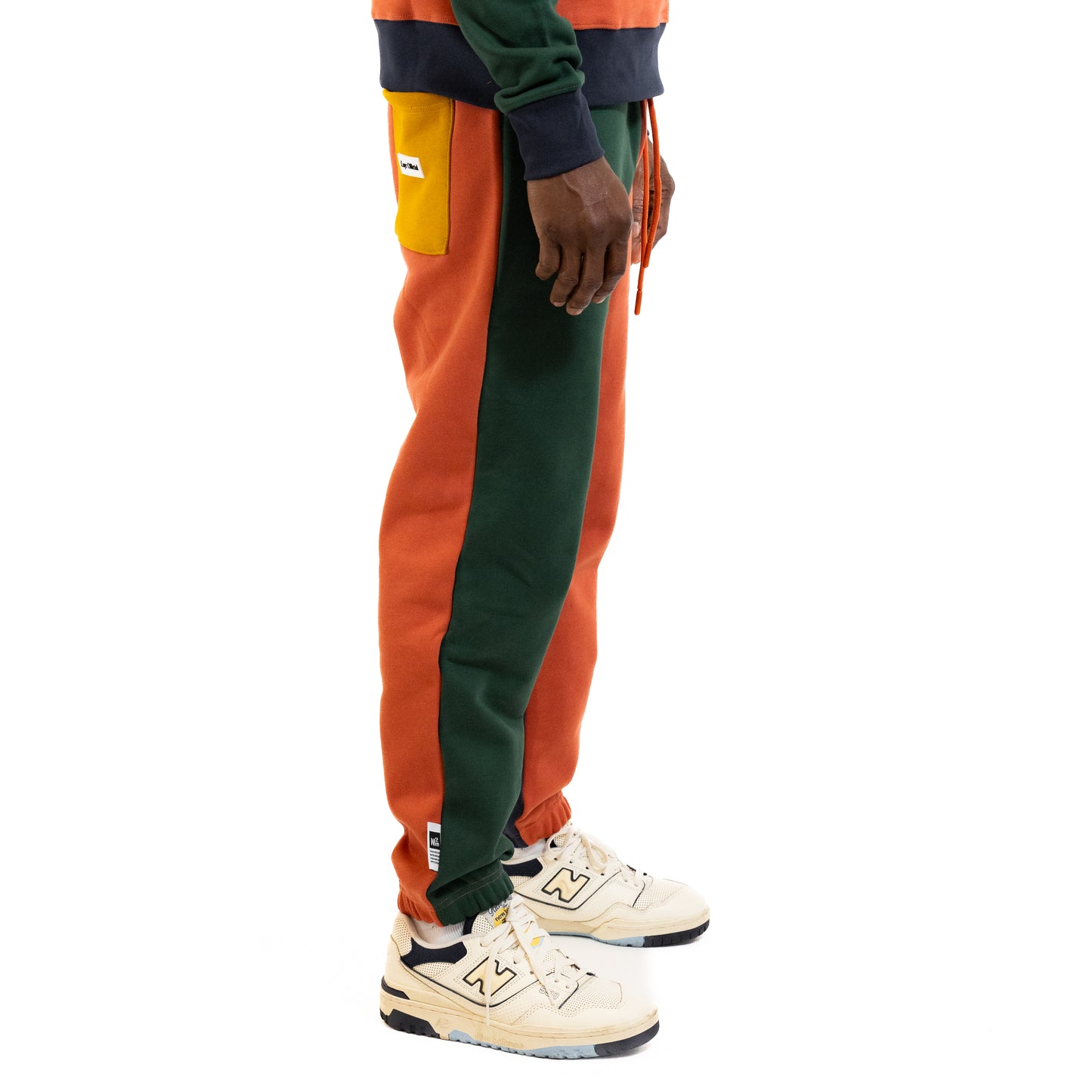 Multi-Panel Jogger, Rust/Mustard-Navy-Green - Layr Official
