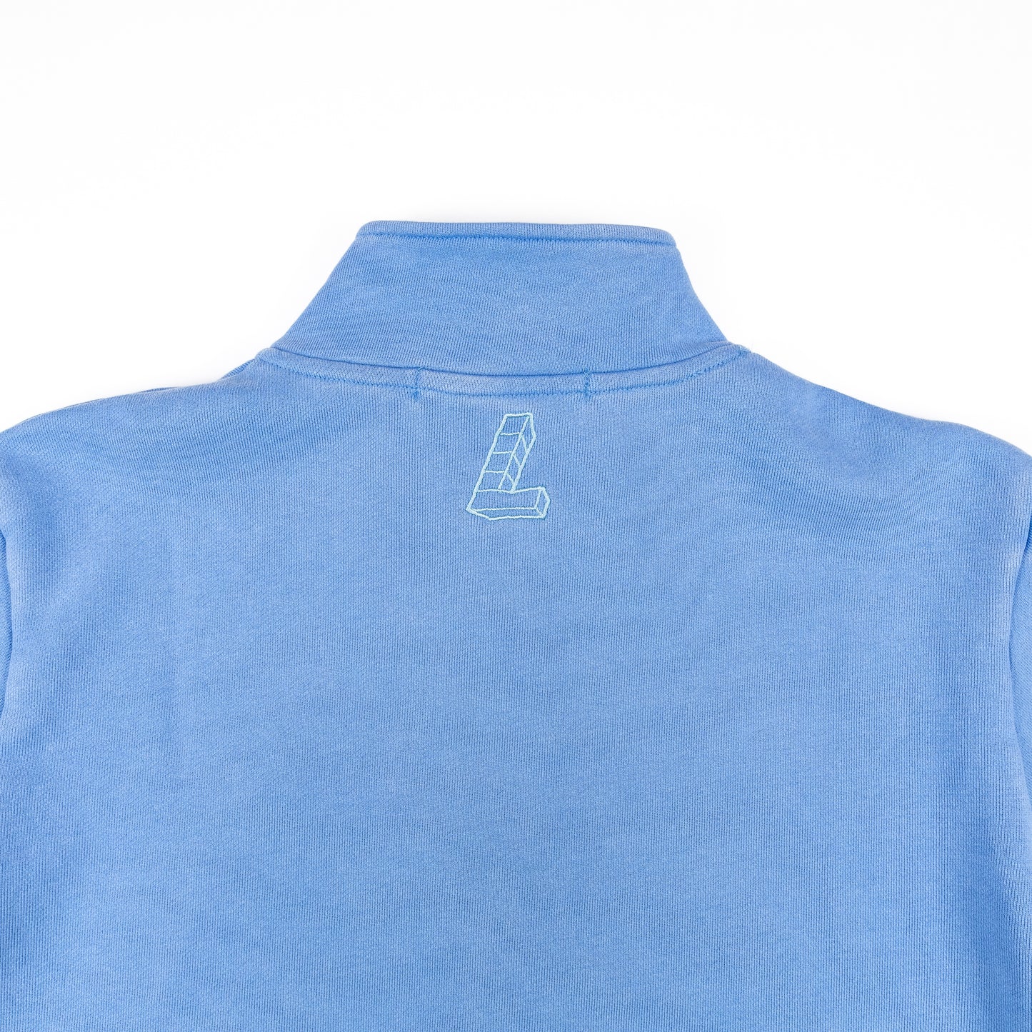 N2M Quarter Zip Crew, Acid Blue/Green-Blue - Layr Official