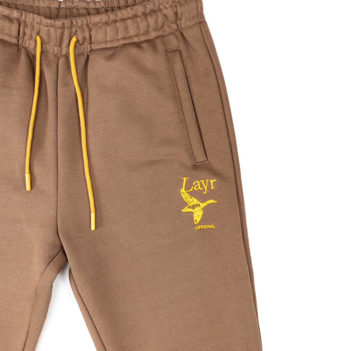 N2M Jogger, Brown/Orange - Layr Official