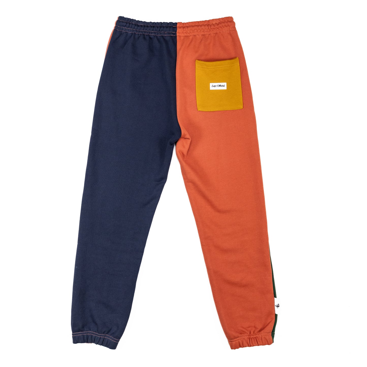 Multi-Panel Jogger, Rust/Mustard-Navy-Green - Layr Official
