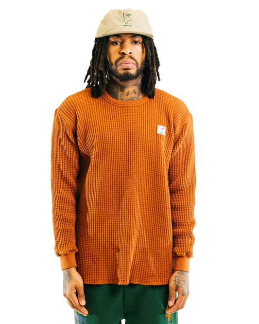 Thermal Sweater, Burnt Orange