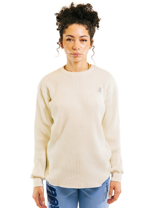 Thermal Sweater, White