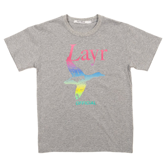 Layr Official Flying Duck Tee Grey