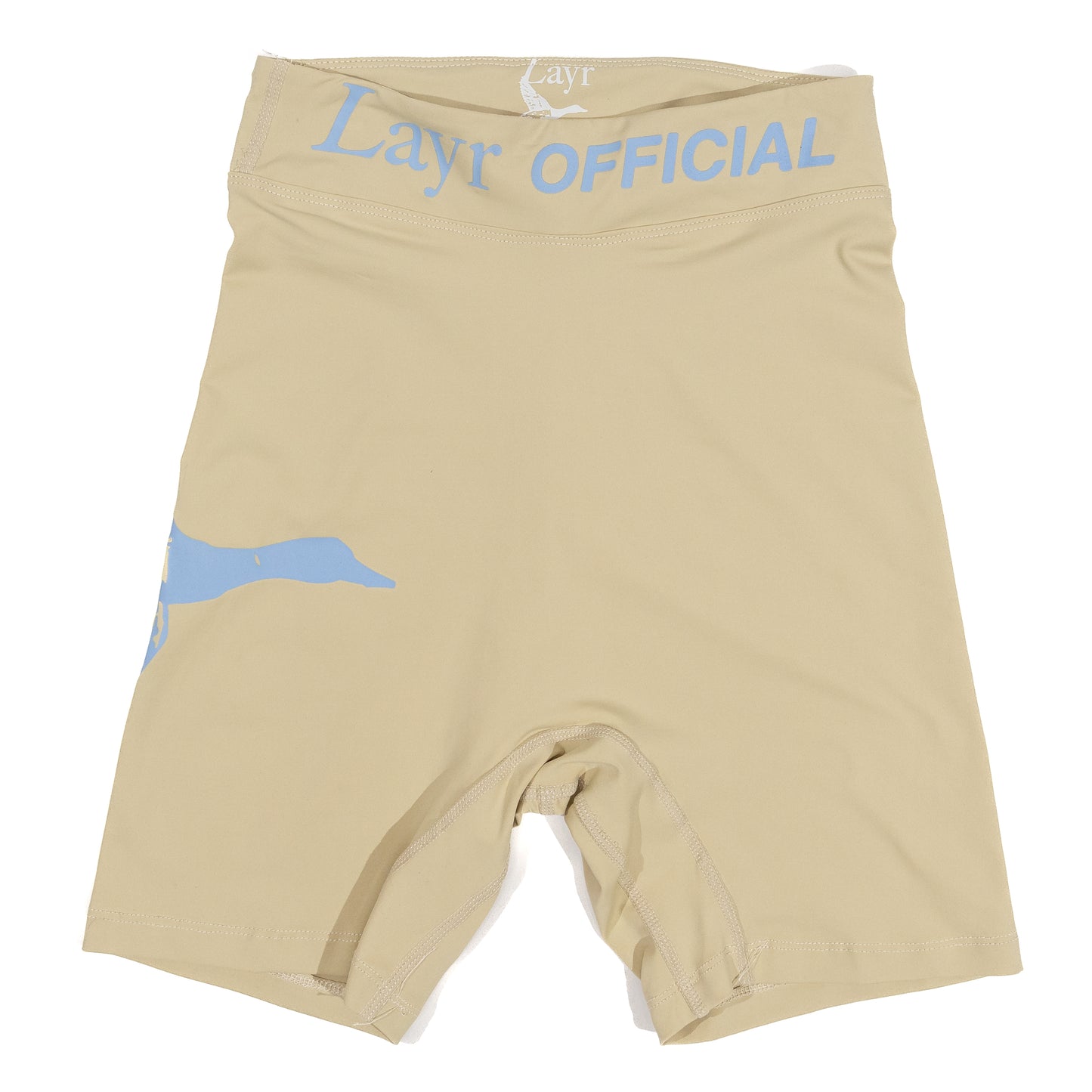 Womens Biker Short, Tan