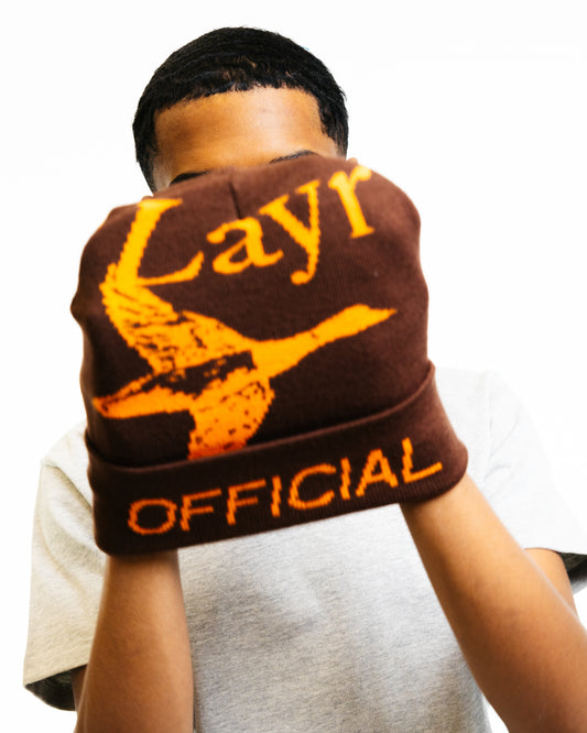 Flying Duck Skully Brown/Orange