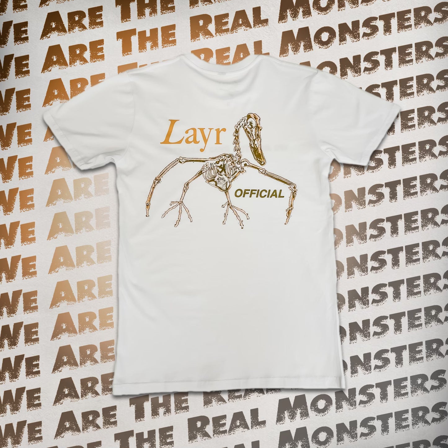 WATRM Tee, White - Layr Official