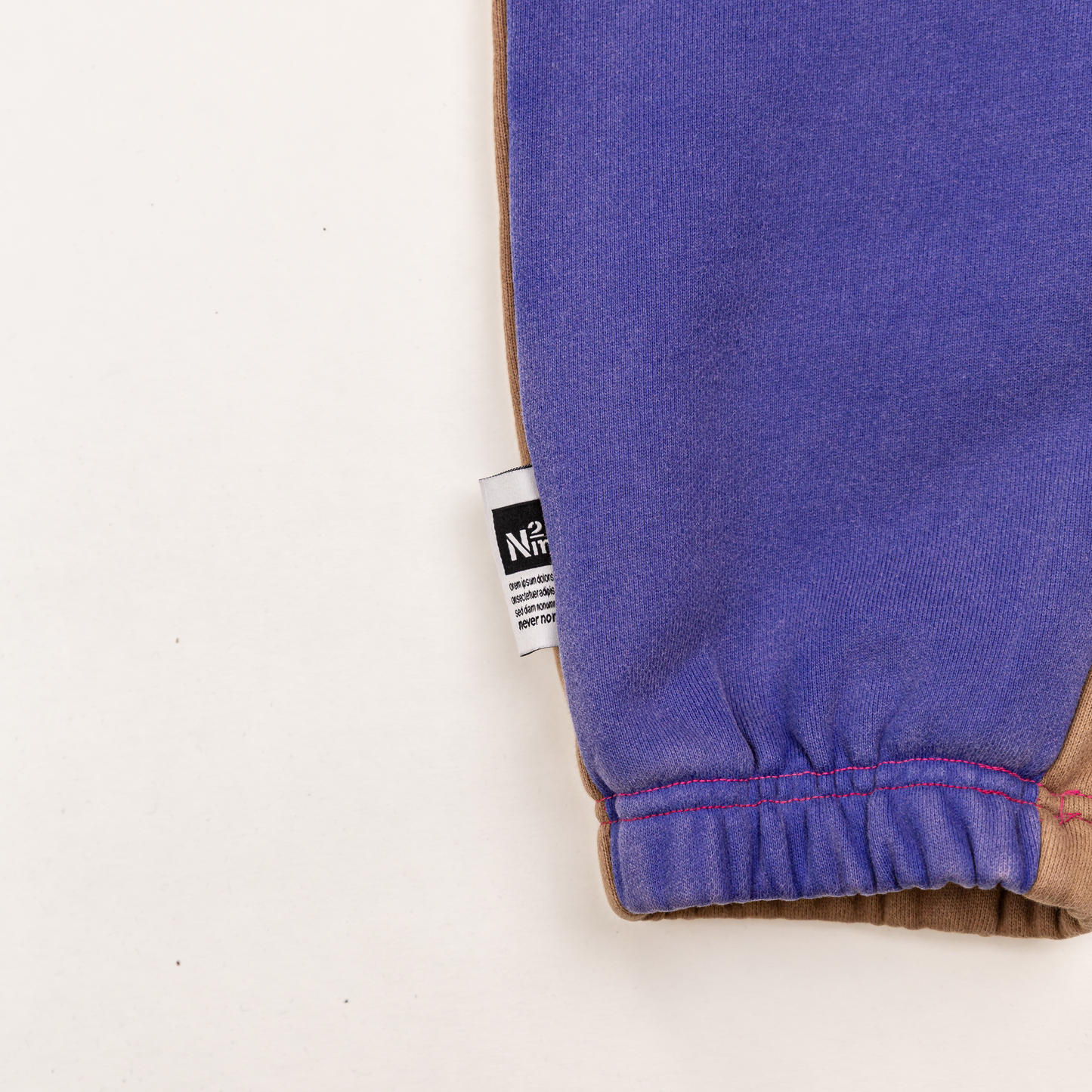 OG L Block Luxury Joggers, Washed Multi-Panel - Layr Official