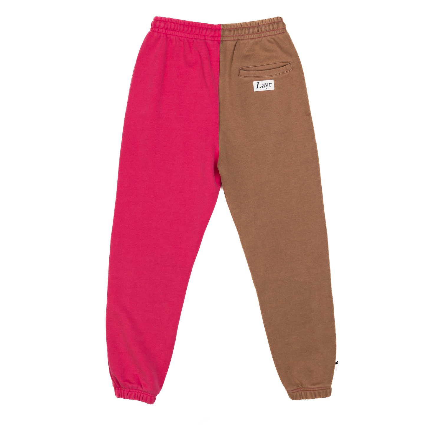 OG L Block Luxury Joggers, Washed Multi-Panel - Layr Official