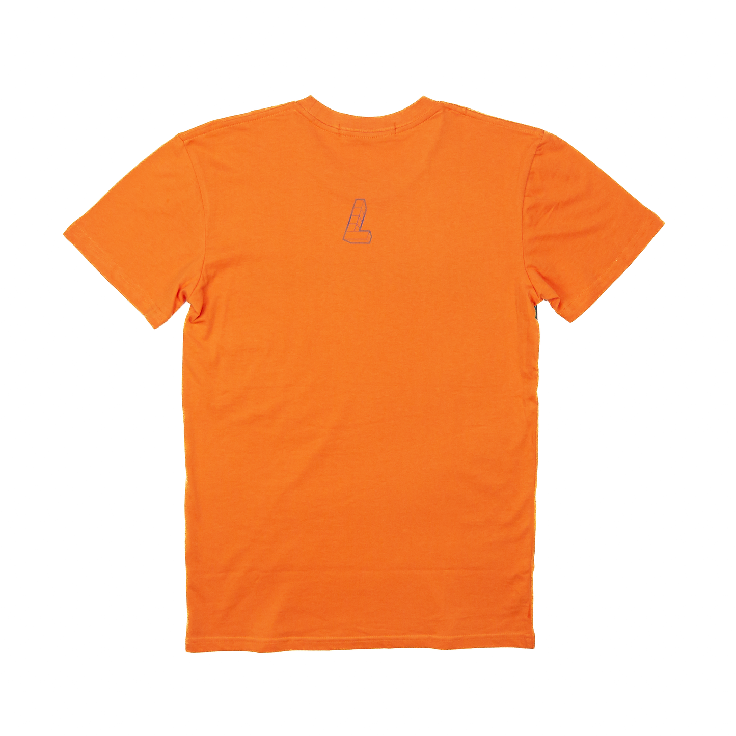 Tripple Never No More Tee, Orange/Royal - Layr Official