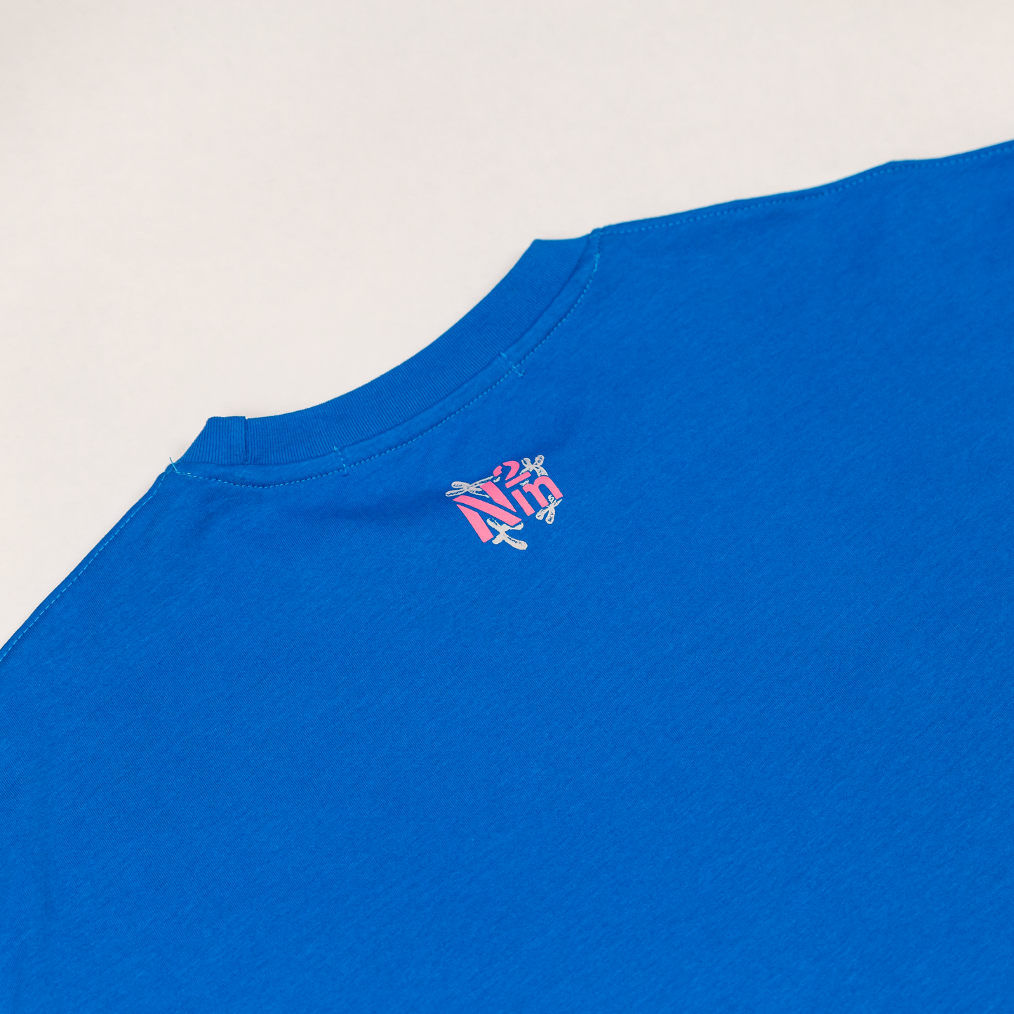 Chromosome Long Sleeve Tee, Washed Blue - Layr Official