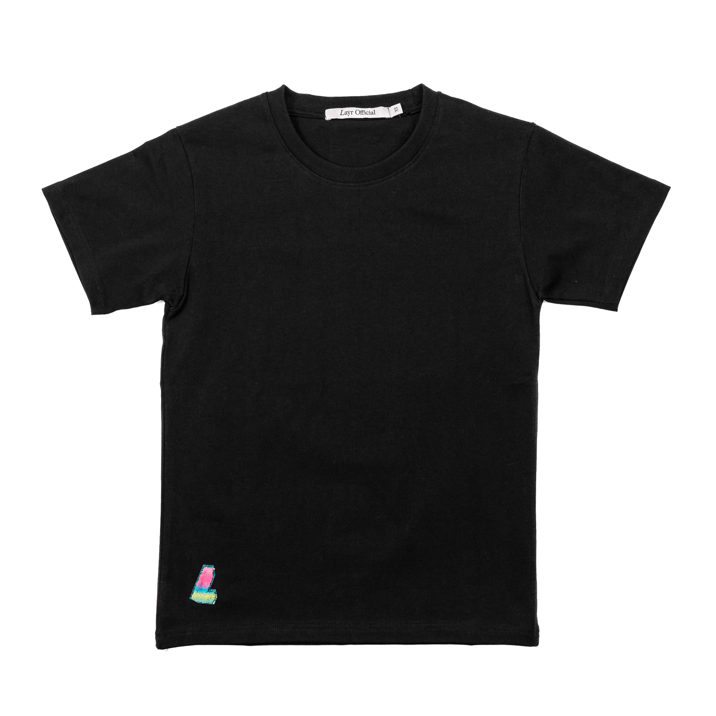 OG L Block Luxury Tee, Black - Layr Official
