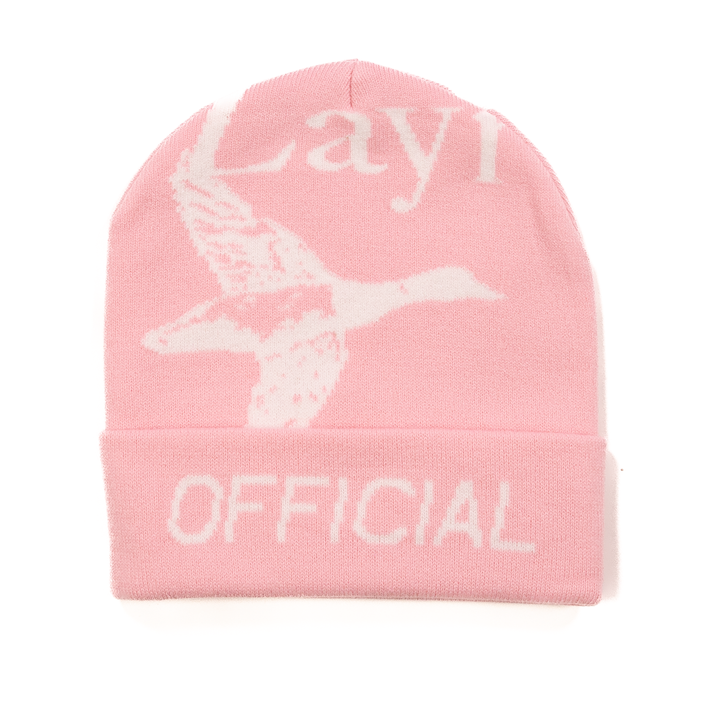 Flying Duck Skully Pink/White