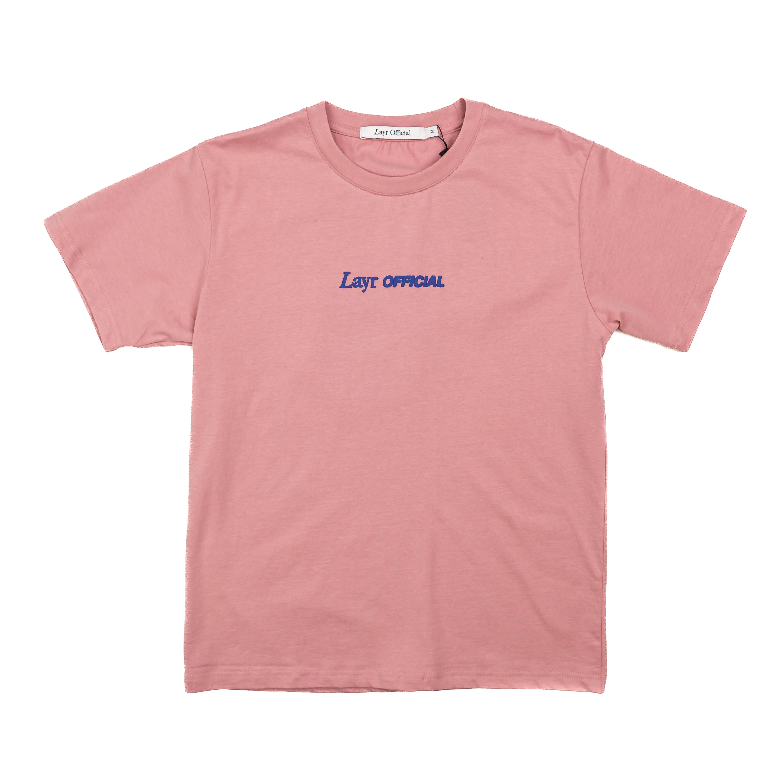 Layr Official Washed LO – Puff Pink Tee, New