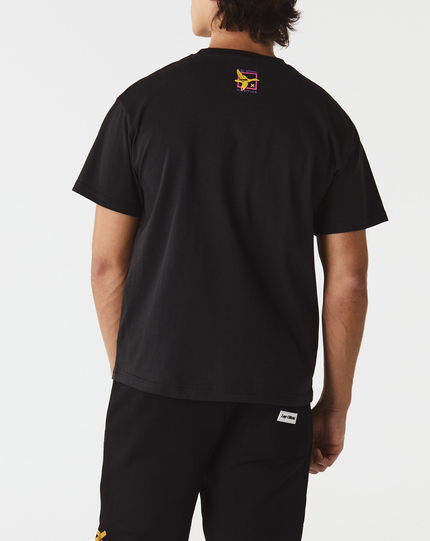 Layr x Xhibition "Logo" Tee, Black