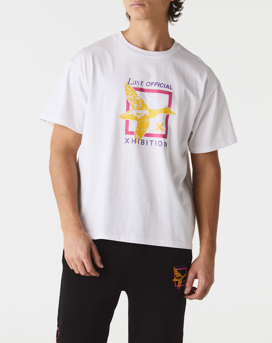Layr x Xhibition "Logo" Tee, White