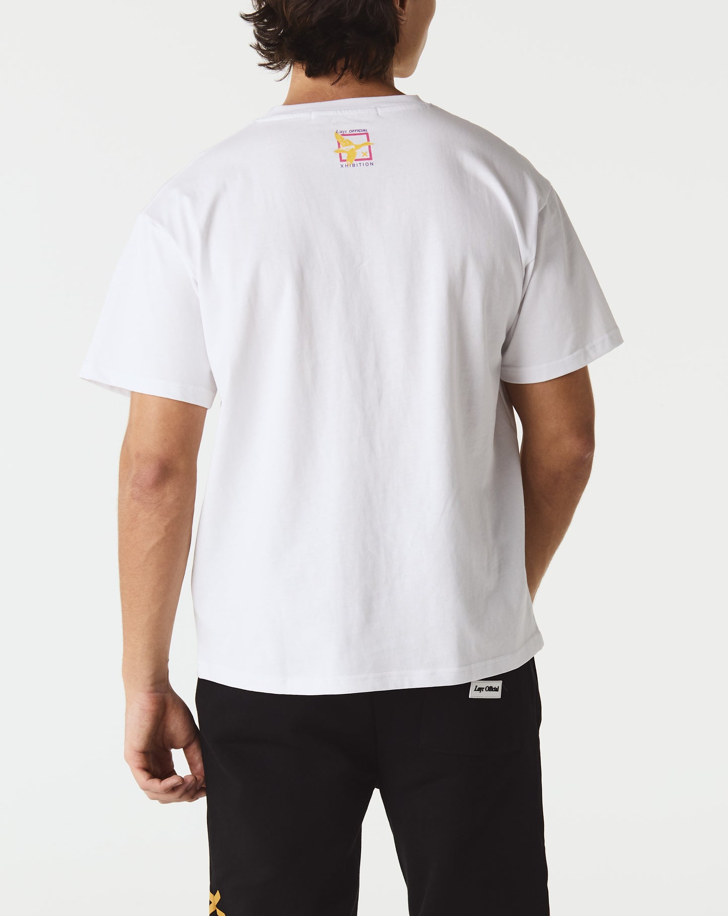 Layr x Xhibition "Logo" Tee, White