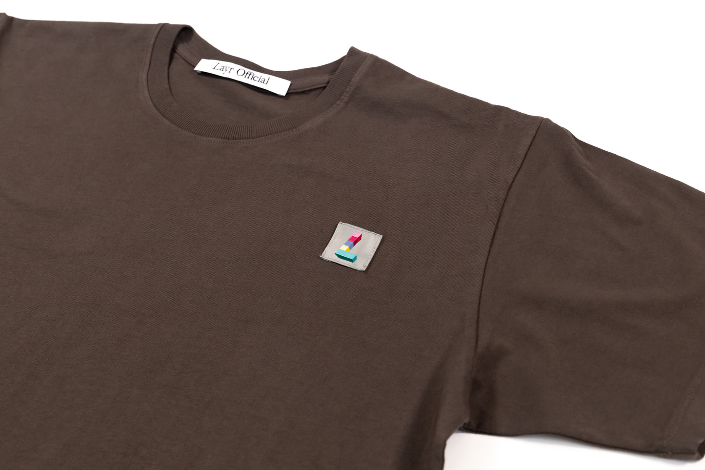 Work Patch Tee, Slate Grey - Layr Official