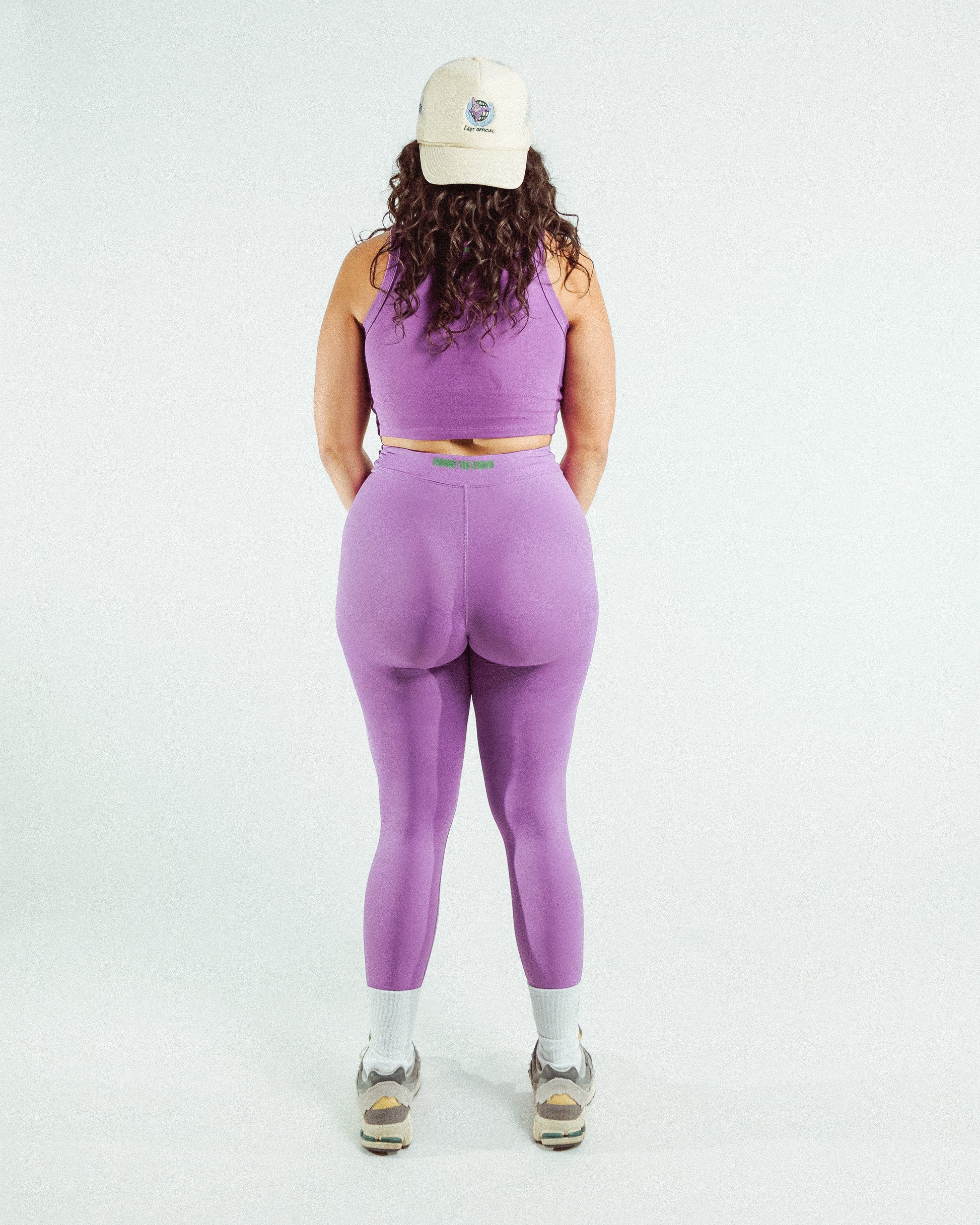 Womens Leggings, Purple - Layr Official