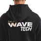 Wave Tech Zip-Up Hoodie, Black