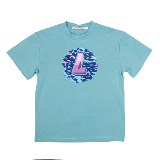 Wave Tech L Block Tee, Teal