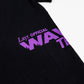 Wave Tech Side Script Tee, Black