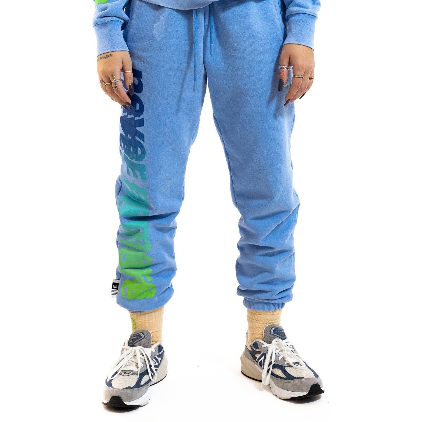 N2M Jogger, Acid Blue/Green-Blue - Layr Official