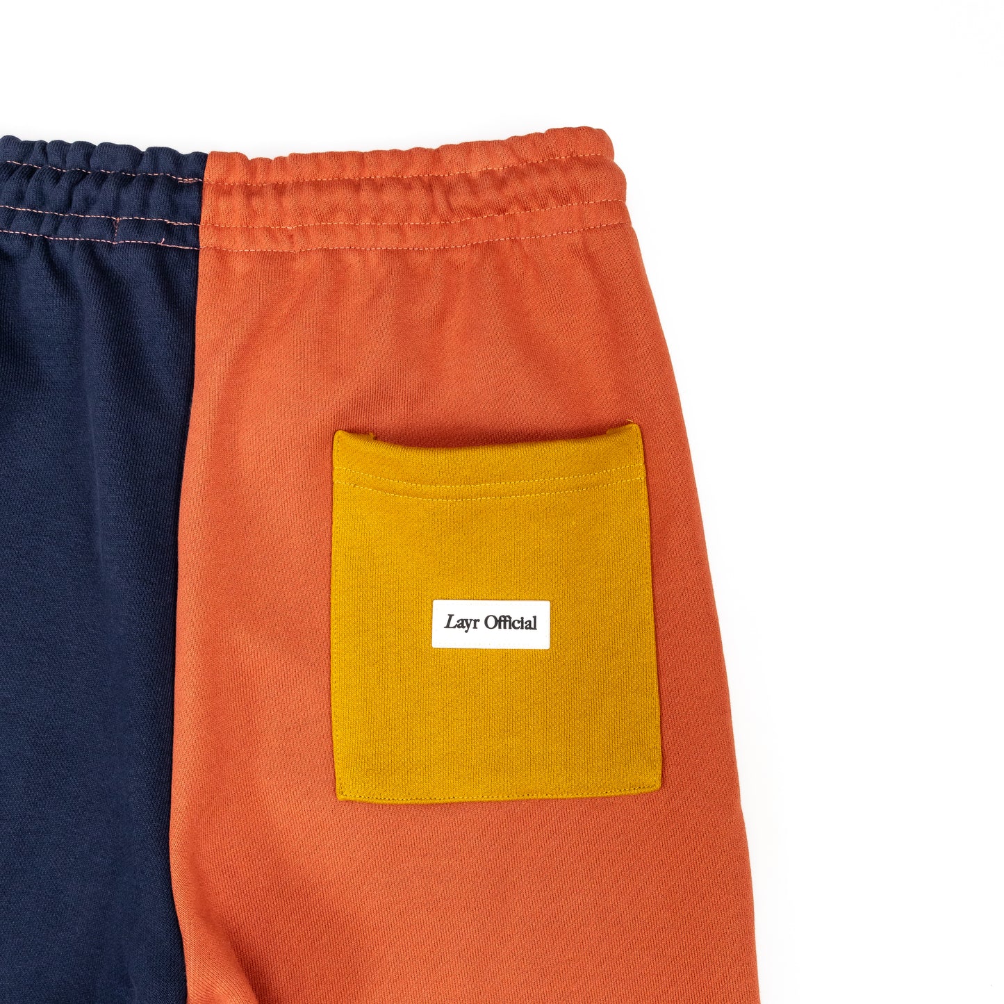 Multi-Panel Jogger, Rust/Mustard-Navy-Green - Layr Official