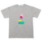 OG L Block Tee, Grey