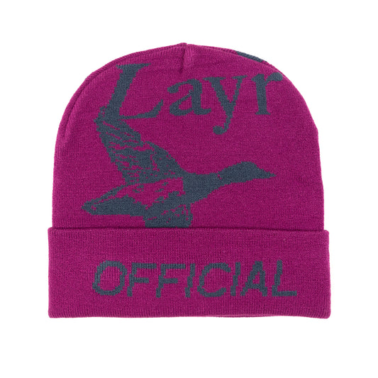 Flying Duck Skully Magenta/Dark Purple