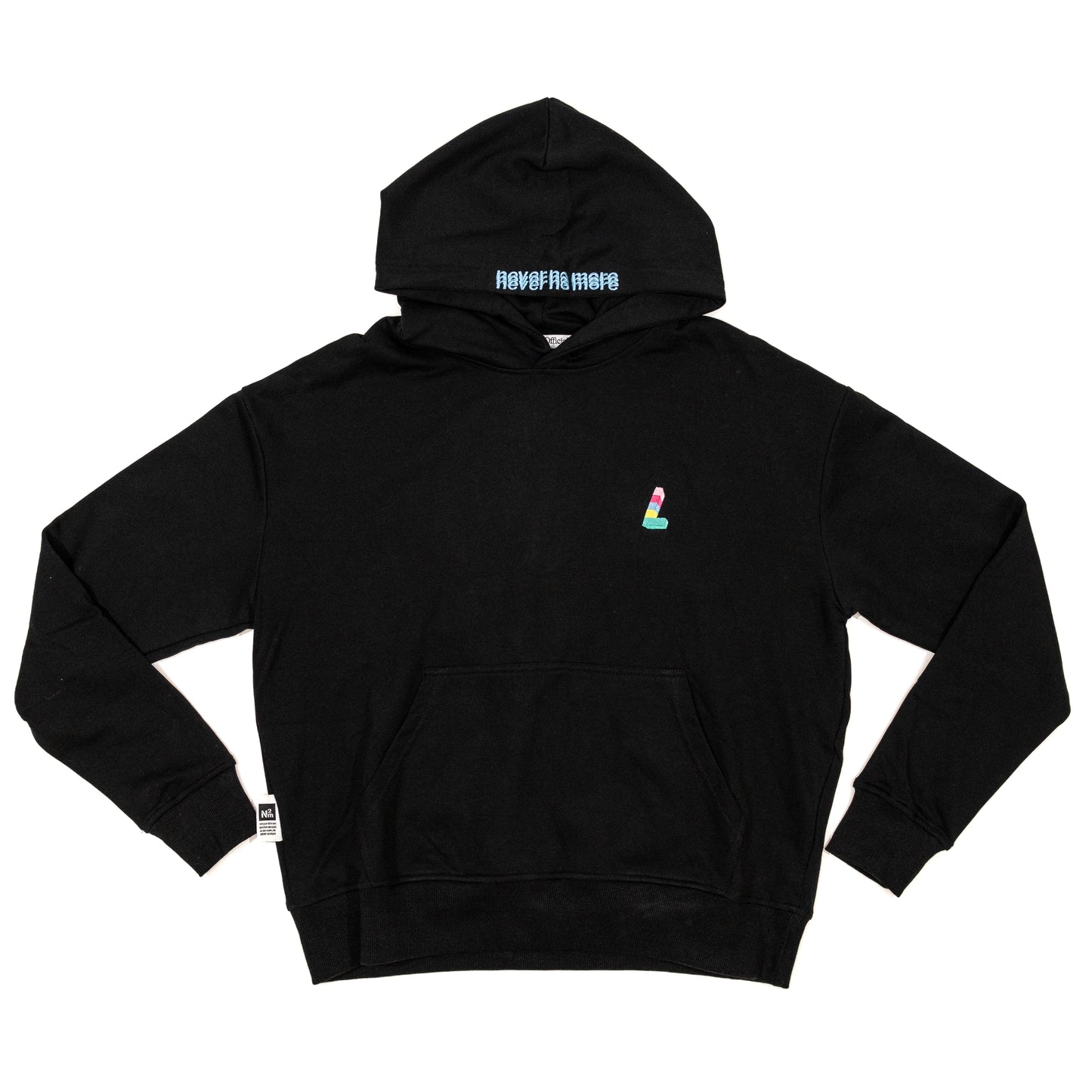 Light Weight OG L Block Hoodie, Black