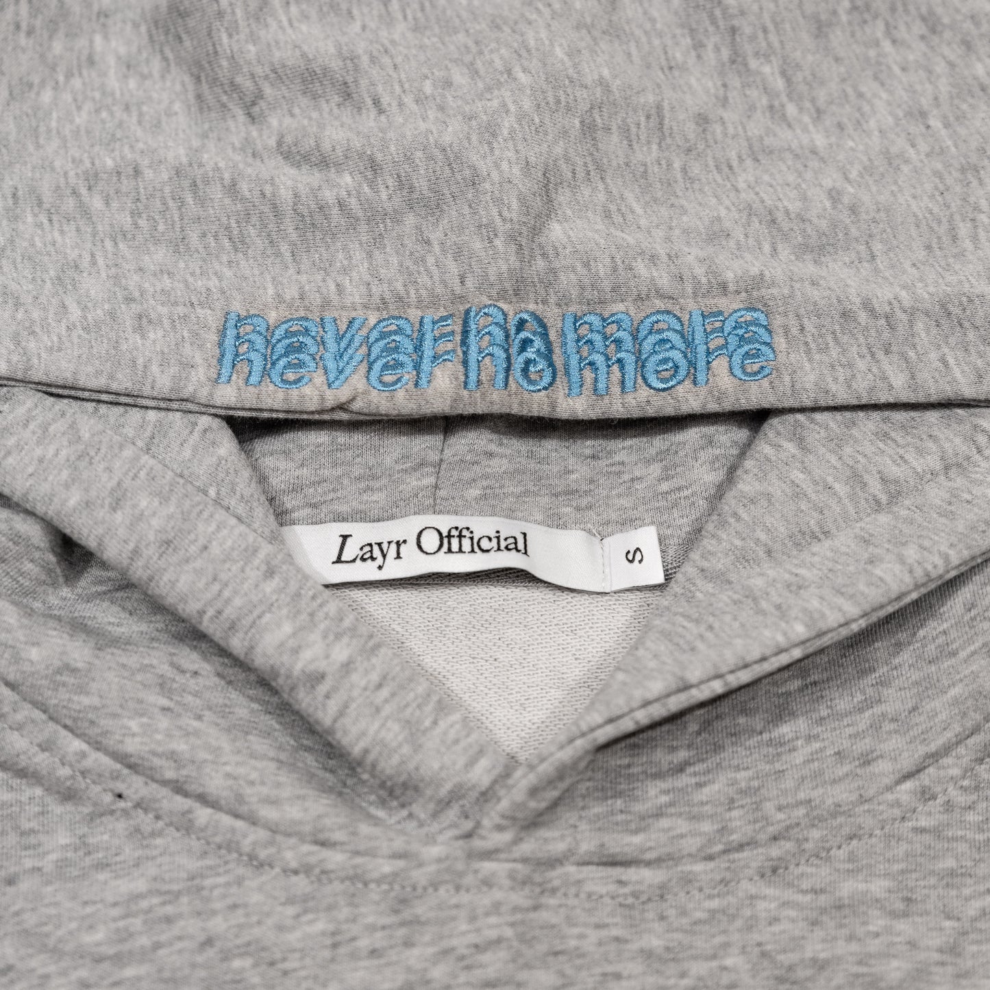 Light Weight OG L Block Hoodie, Grey