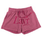 Womens Crop Short, Purple