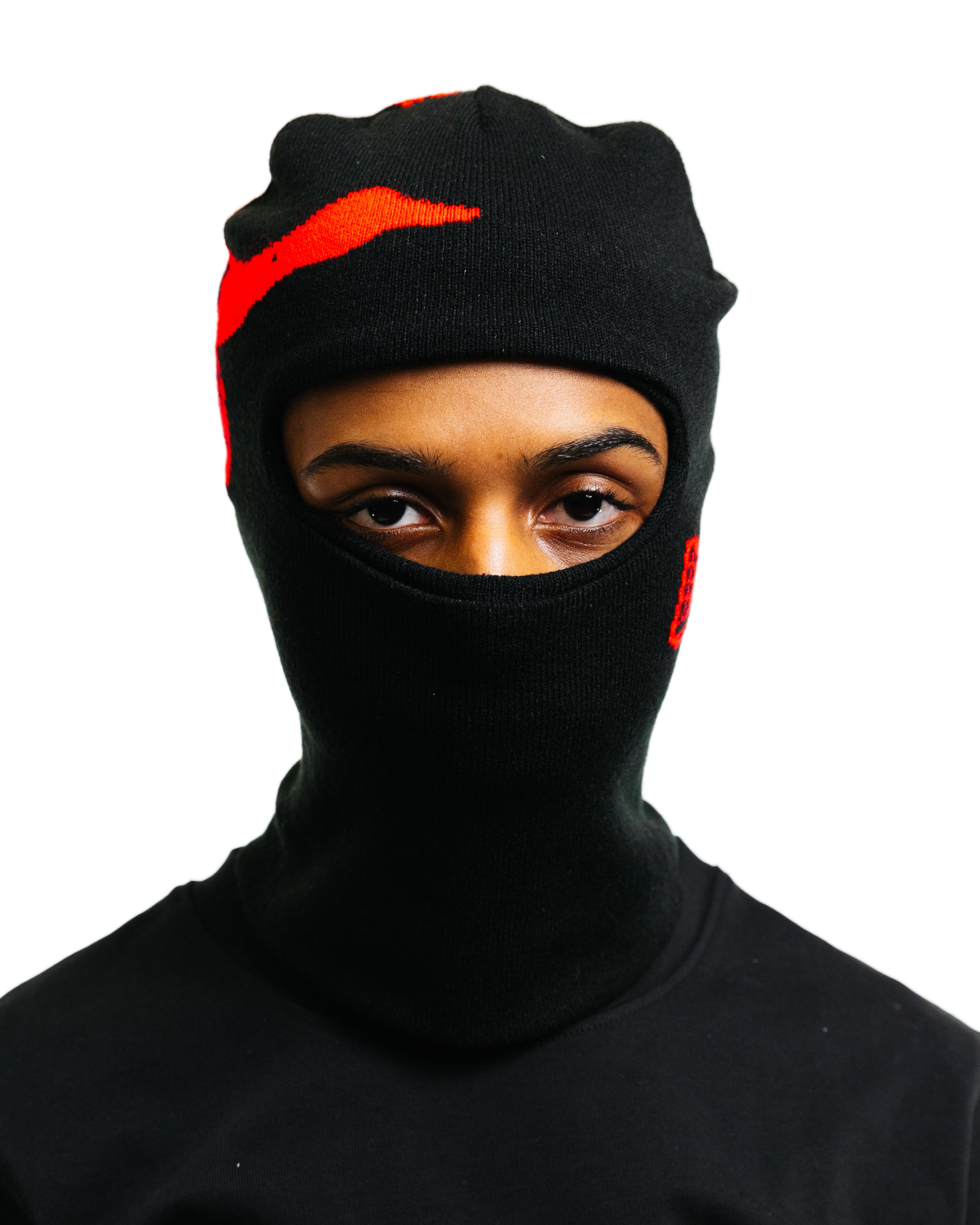 Flying Duck Ski Mask Black/Red – Layr Official