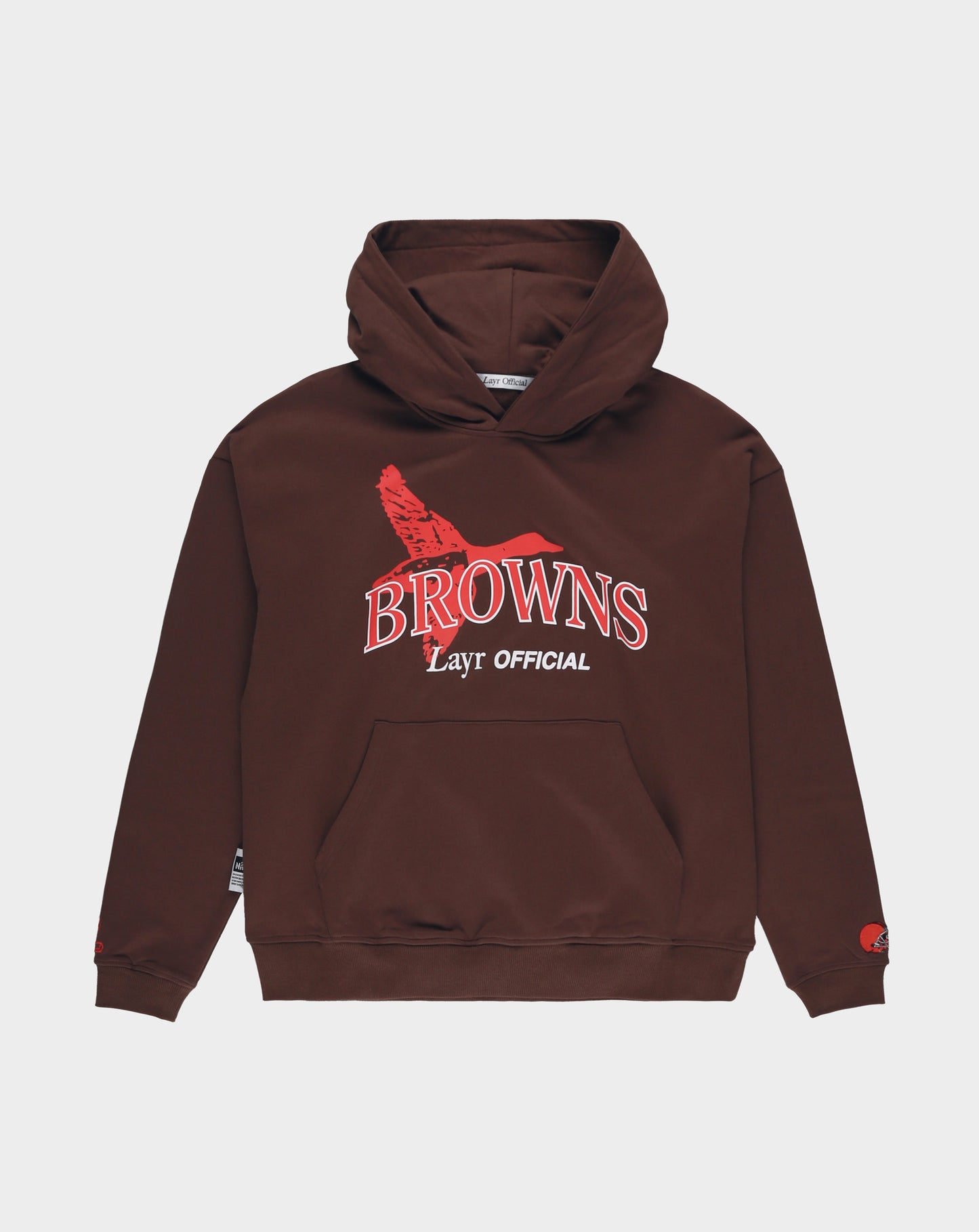 Layr Official X Browns Flying Duck Hoodie