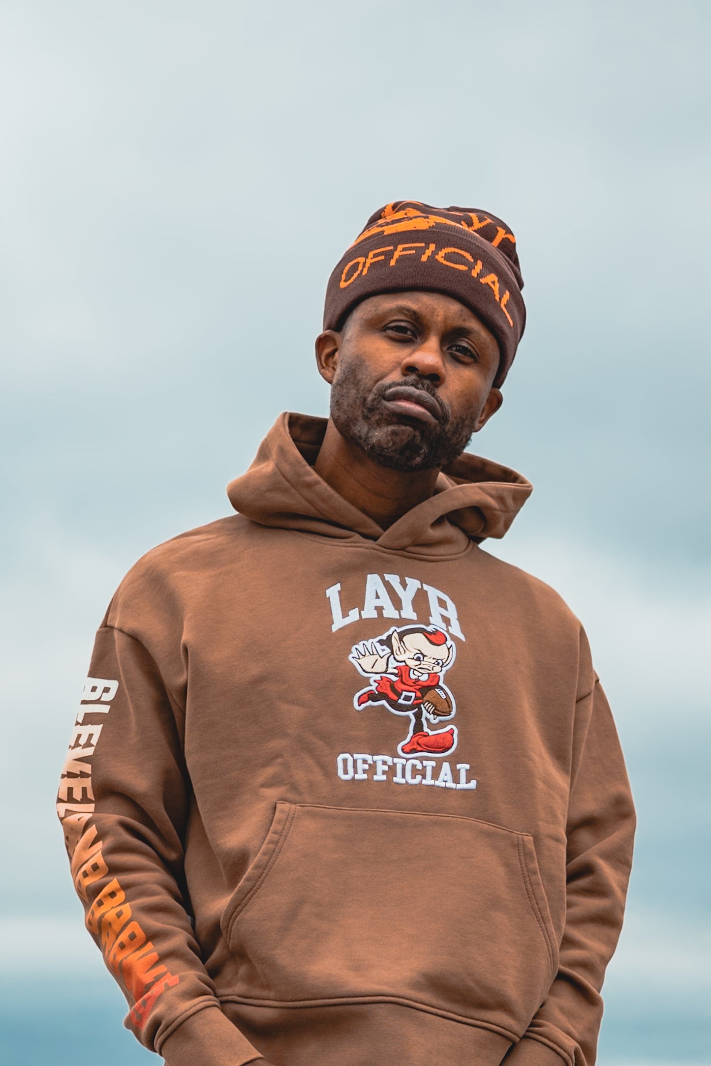 Layr Official X Browns Elfie The Brown Hoodie