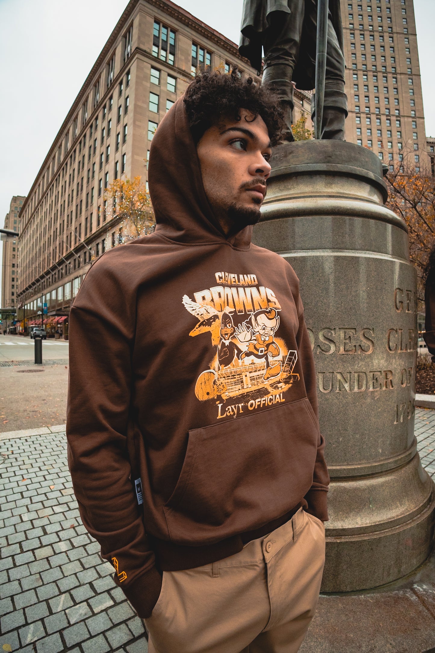 Layr Official x Browns Stadium Hoodie