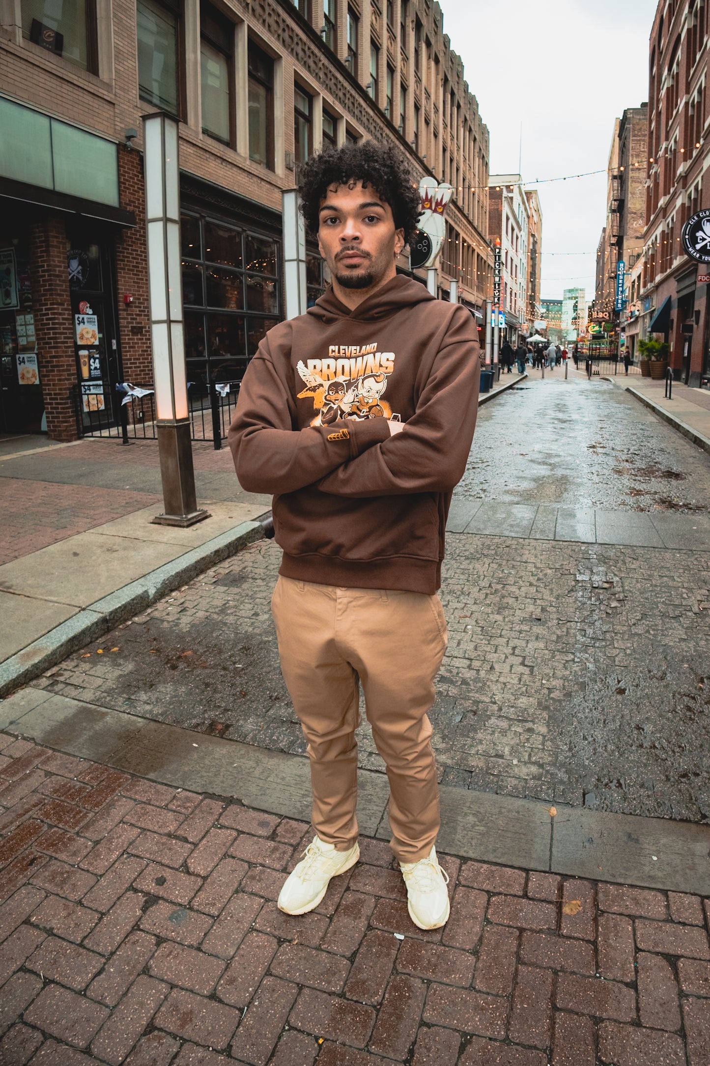 Layr Official x Browns Stadium Hoodie