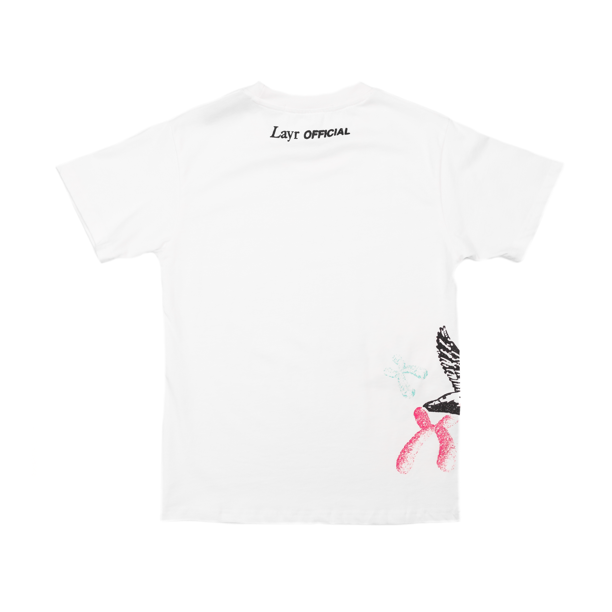 Flying Duck Chromosome Tee, White - Layr Official