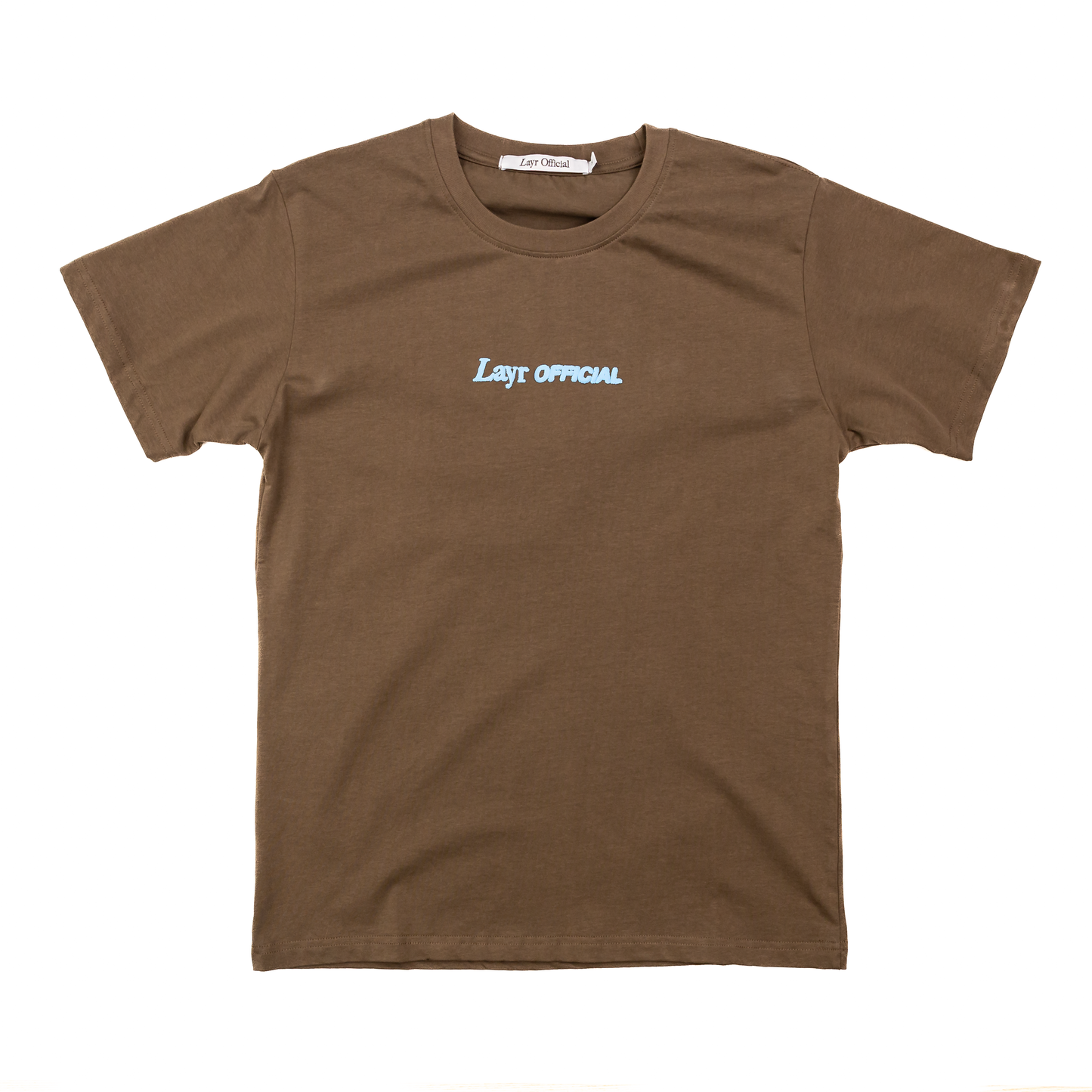New LO Tee, Washed Brown - Layr Official