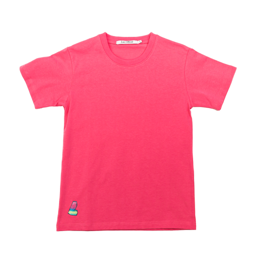 OG L Block Luxury Tee, Washed Pink - Layr Official