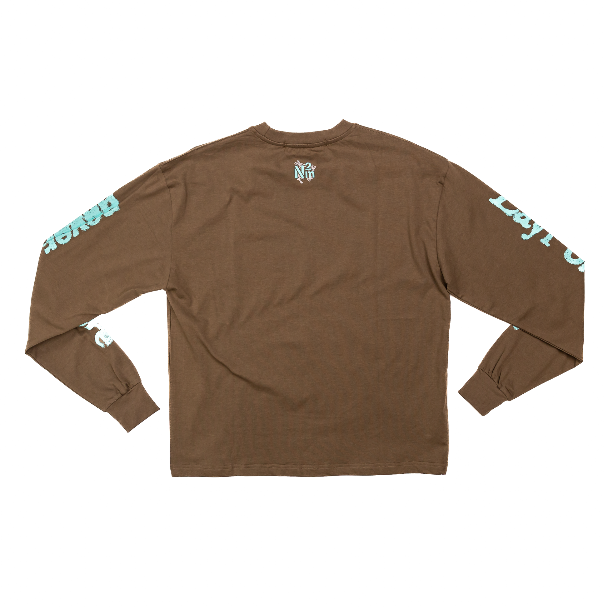 Chromosome Long Sleeve Tee, Washed Brown - Layr Official