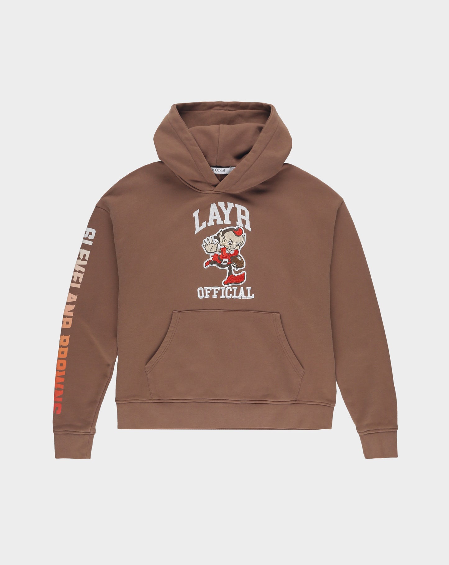 Layr Official X Browns Elfie The Brown Hoodie