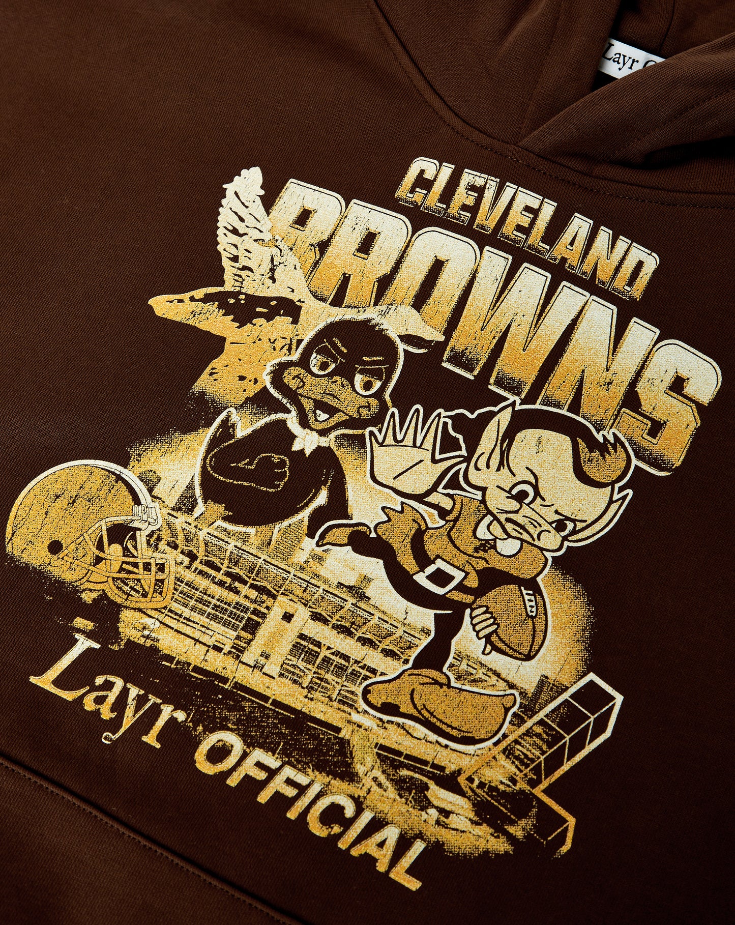 Layr Official x Browns Stadium Hoodie